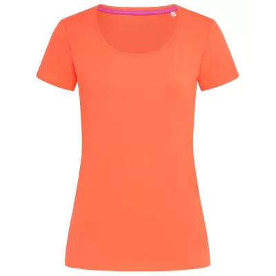 branded Stedman Womens Claire Crew Neck T-Shirt, from our range of promotional Ladies Promotional T Shirts