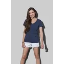 branded Stedman Womens Classic T-Shirt V-neck, from our range of promotional Ladies Promotional T Shirts