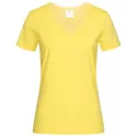 branded Stedman Womens Classic T-Shirt V-neck, from our range of promotional Ladies Promotional T Shirts