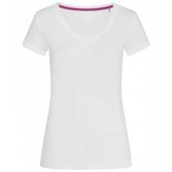 branded Stedman Womens Megan V-neck T-Shirt, from our range of promotional Ladies Promotional T Shirts