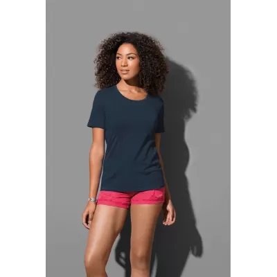 branded Stedman Womens Relax Crew Neck T-Shirt, from our range of promotional Ladies Promotional T Shirts