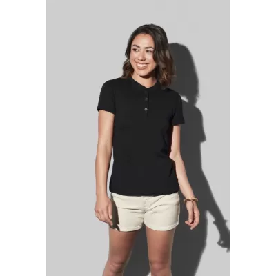 branded Stedman Womens Sharon Henley T-shirt, from our range of promotional Ladies Promotional T Shirts