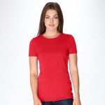 Ladies Promotional T Shirts  - Next Level Womens CVC Crew T-Shirt