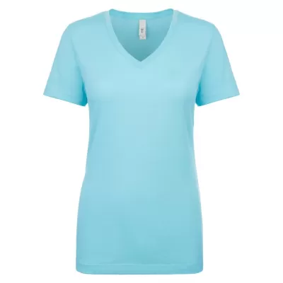 branded Next Level Womens Ideal V T-Shirt, from our range of promotional Ladies Promotional T Shirts