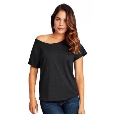 branded Next Level Womens Tri-Blend Dolman T-Shirt, from our range of promotional Ladies Promotional T Shirts