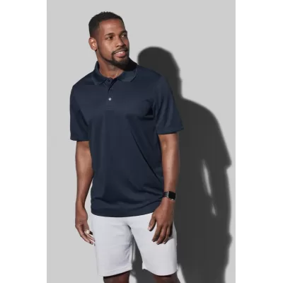branded Stedman Mens Active 140 Polo, from our range of promotional Men's Promotional Polo Shirts