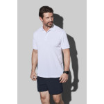 branded Stedman Mens Active Piqué Polo, from our range of promotional Men&#039;s Promotional Polo Shirts