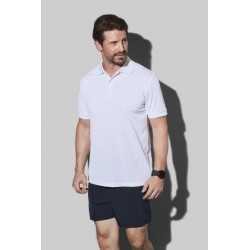 branded Stedman Mens Active Piqué Polo, from our range of promotional Men's Promotional Polo Shirts