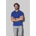 branded Stedman Mens Henry Polo, from our range of promotional Men's Promotional Polo Shirts