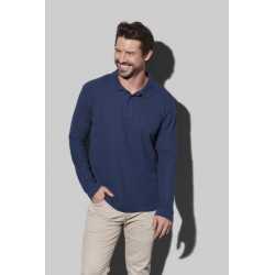 branded Stedman Mens Polo Long Sleeve, from our range of promotional Men's Promotional Polo Shirts