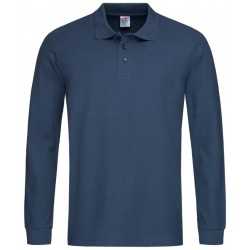 branded Stedman Mens Polo Long Sleeve, from our range of promotional Men's Promotional Polo Shirts