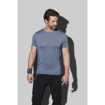 branded Stedman Mens Recycled Sports T-Shirt Race, from our range of promotional Men&#039;s Promotional T Shirts