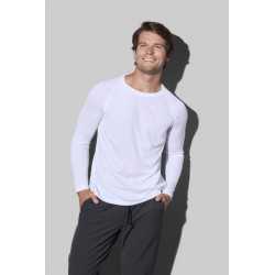 branded Stedman Mens Active 140 Long Sleeve T-Shirt, from our range of promotional Men's Promotional T Shirts