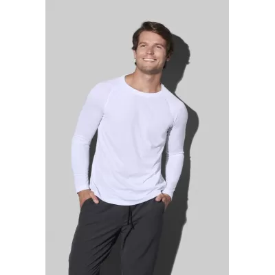 branded Stedman Mens Active 140 Long Sleeve T-Shirt, from our range of promotional Men's Promotional T Shirts
