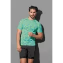 branded Stedman Mens Active Seamless Raglan T-Shirt, from our range of promotional Men's Promotional T Shirts