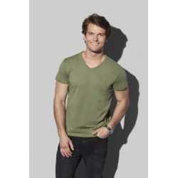 branded Stedman Mens Ben V-neck T-Shirt, from our range of promotional Men's Promotional T Shirts