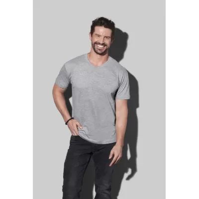 branded Stedman Mens Classic T-Shirt V-neck, from our range of promotional Men's Promotional T Shirts