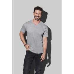 branded Stedman Mens Classic T-Shirt V-neck, from our range of promotional Men's Promotional T Shirts