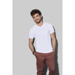 branded Stedman Mens Clive V-neck T-Shirt, from our range of promotional Men&#039;s Promotional T Shirts