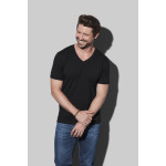 branded Stedman Mens Dean Deep V-neck T-Shirt, from our range of promotional Men&#039;s Promotional T Shirts