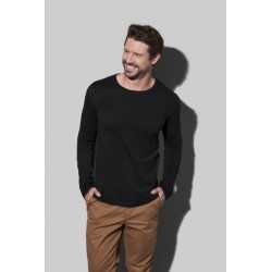 branded Stedman Mens Morgan Long Sleeve T-Shirt, from our range of promotional Men's Promotional T Shirts