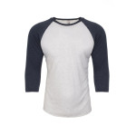 Men&#039;s Promotional T Shirts - Next Level Unisex Tri-Blend 3/4 Raglan T-Shirt