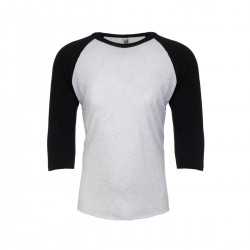 Men's Promotional T Shirts - Next Level Unisex Tri-Blend 3/4 Raglan T-Shirt