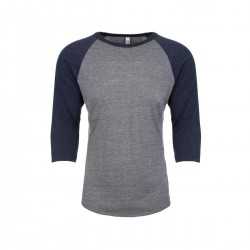 Men's Promotional T Shirts - Next Level Unisex Tri-Blend 3/4 Raglan T-Shirt