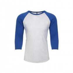 Men's Promotional T Shirts - Next Level Unisex Tri-Blend 3/4 Raglan T-Shirt