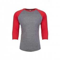 Men's Promotional T Shirts - Next Level Unisex Tri-Blend 3/4 Raglan T-Shirt