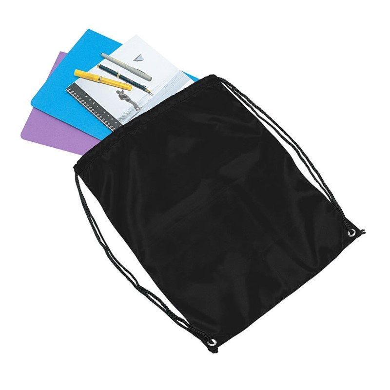 branded Drawstring Nylon Backsack, from our range of promotional Drawstring Bags & Back Sacks