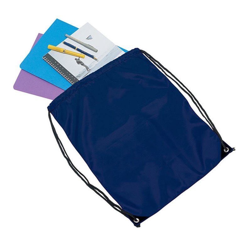 branded Drawstring Nylon Backsack, from our range of promotional Drawstring Bags & Back Sacks