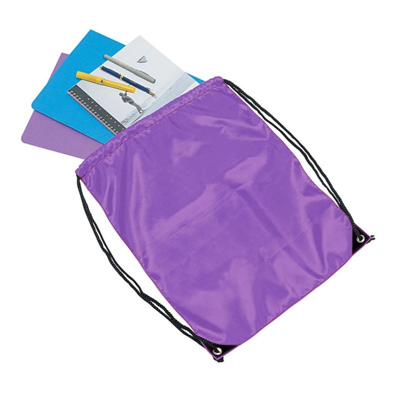 branded Drawstring Nylon Backsack, from our range of promotional Drawstring Bags & Back Sacks