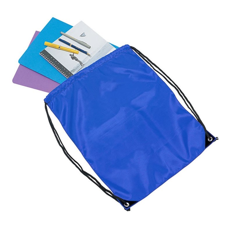 branded Drawstring Nylon Backsack, from our range of promotional Drawstring Bags & Back Sacks