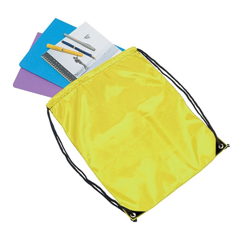 branded Drawstring Nylon Backsack, from our range of promotional Drawstring Bags & Back Sacks