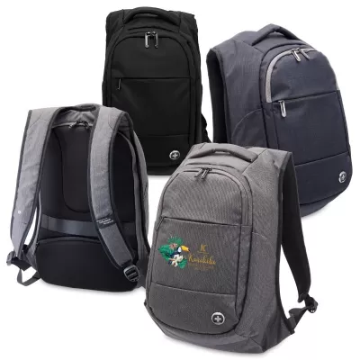 branded Swissdigital Bolt Anti T-Shirtheft Backpack, from our range of promotional Backpacks