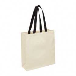 Shopping Tote Bags - Heavy Duty Canvas Tote Bag with Gusset