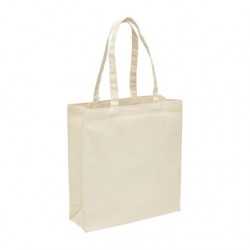 Shopping Tote Bags - Heavy Duty Canvas Tote Bag with Gusset