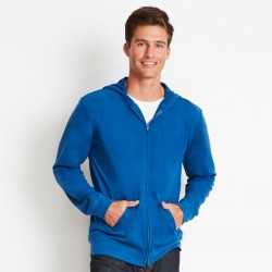 branded Next Level Unisex Sueded Zip Hoodie, from our range of promotional Hoodies