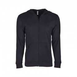 branded Next Level Unisex Sueded Zip Hoodie, from our range of promotional Hoodies