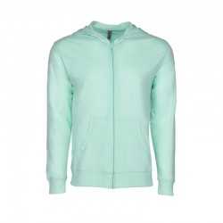 branded Next Level Unisex Sueded Zip Hoodie, from our range of promotional Hoodies