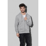 branded Stedman Mens Active Sweatjacket Hoodie, from our range of promotional Hoodies