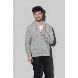 branded Stedman Mens Active Sweatjacket Hoodie, from our range of promotional Hoodies