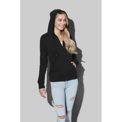 branded Stedman Womens Active Sweatjacket Hoodie, from our range of promotional Hoodies