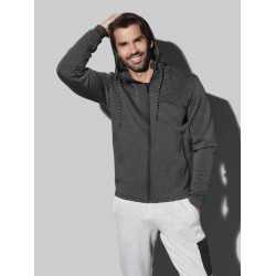 branded Stedman Mens Recycled Scuba Hoodie Jacket, from our range of promotional Hoodies