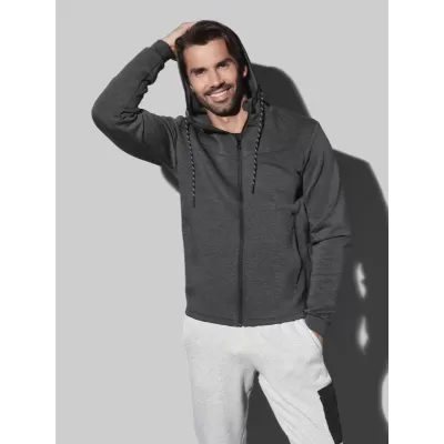 branded Stedman Mens Recycled Scuba Hoodie Jacket, from our range of promotional Hoodies