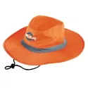 branded Hi Vis Reflector Safety Brim Hat, from our range of promotional Wide Brim Hats