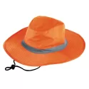branded Hi Vis Reflector Safety Brim Hat, from our range of promotional Wide Brim Hats
