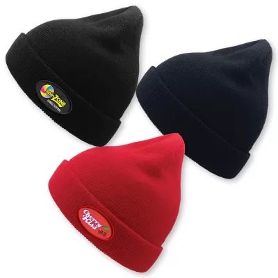 branded Atlantis Kid Wind Beanie, from our range of promotional Beanies