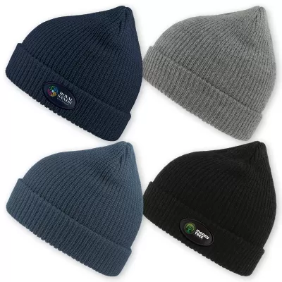 branded Atlantis Woolly Beanie, from our range of promotional Beanies